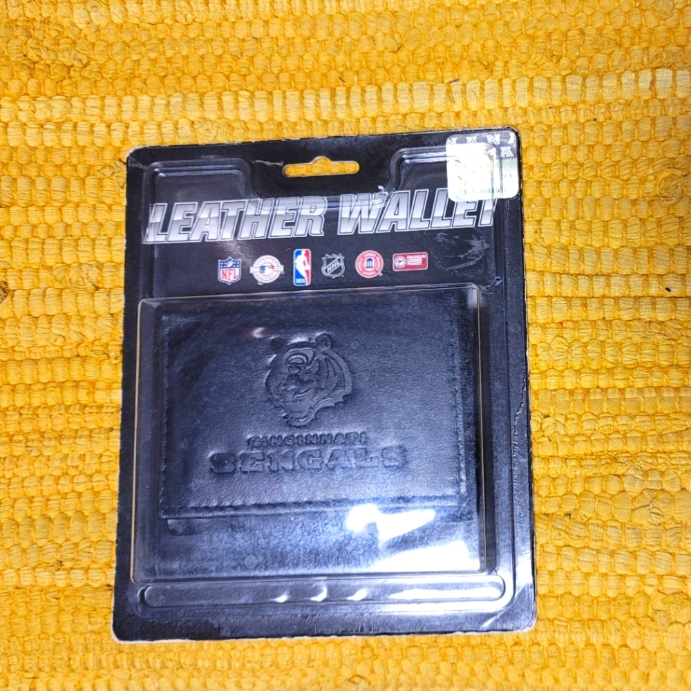 Cincinatti Bengals Leather Wallet